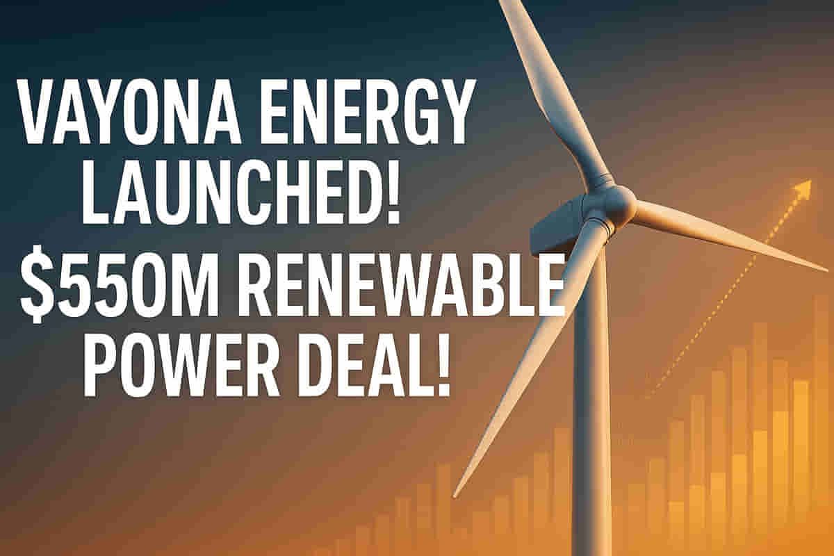 Siemens Gamesa India, TPG & Murugappa குடும்பத்தின் $550M வாங்குதலுக்குப் பிறகு Vayona Energy என பெயர் மாற்றம்! பிரமாண்டமான புதுப்பிக்கத்தக்க ஆற்றல் ஒப்பந்தம்!