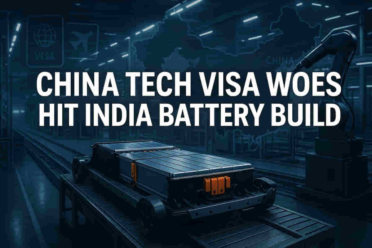 EV Battery Boom STALLED? Chinese Tech Visa Woes Hit India's Green Push!