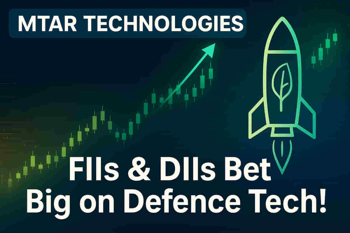 Defence Stock MTAR Technologies Sees Massive FII/DII Inflow: Why Are Investors Pouring Money In Despite Falling Sales?
