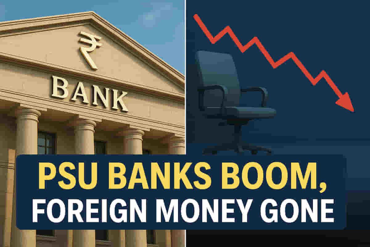 Indian Banks Soar, But Foreign Investors Flee: What's Behind The Mystery?
