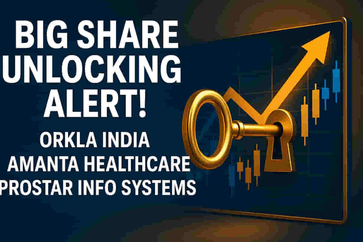 HUGE ਸ਼ੇਅਰ ਅਨਲੌਕਿੰਗ ਆ ਰਹੀ ਹੈ! Orkla India, Amanta Healthcare, Prostarm Info Systems ਦੇ ਲਾਕ-ਇਨ ਖਤਮ ਹੋ ਰਹੇ ਹਨ – ਅੱਗੇ ਕੀ ਹੋਵੇਗਾ?