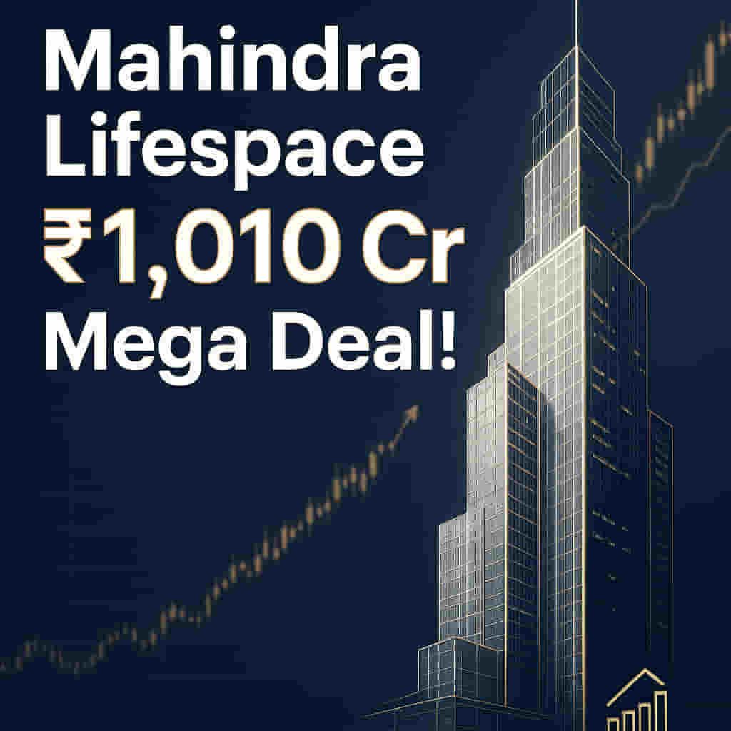 Mahindra Lifespace Secures ₹1,010 Cr Project, But Stock Dips! CEO's Big Funding Push Revealed