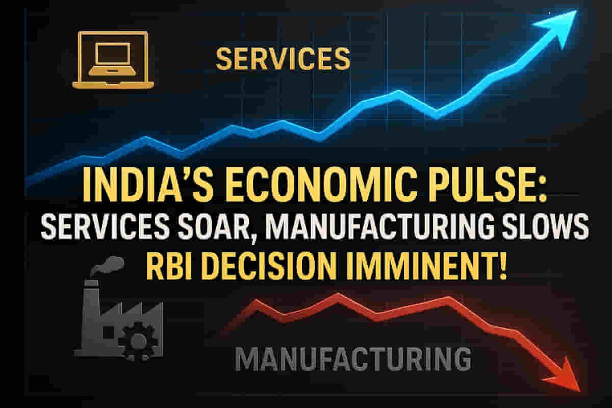 ਸਰਵਿਸਿਜ਼ ਸੈਕਟਰ 'ਚ ਬੂਮ ਜਾਰੀ: ਮੈਨੂਫੈਕਚਰਿੰਗ ਦੀਆਂ ਪ੍ਰੇਸ਼ਾਨੀਆਂ ਵਿਚਕਾਰ ਭਾਰਤੀ ਅਰਥਚਾਰਾ ਮਜ਼ਬੂਤ – RBI ਦਾ ਫੈਸਲਾ ਬਾਕੀ!
