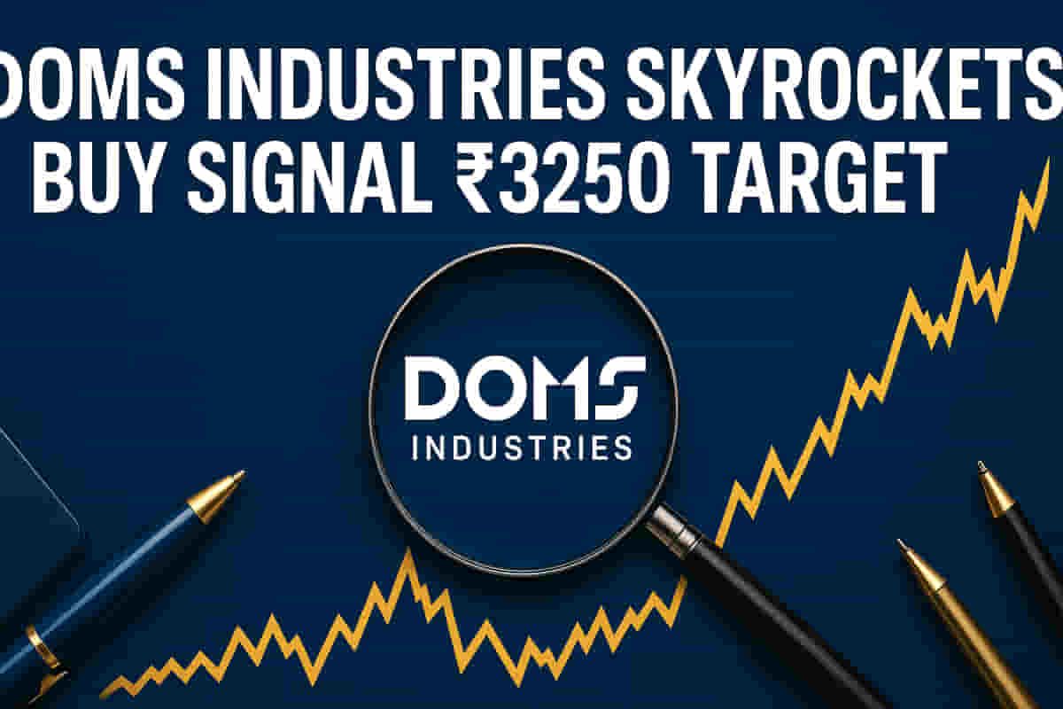 DOMS Industries Stock Skyrockets: Brokerage Initiates 'BUY' With Huge 22.8% Upside Target!