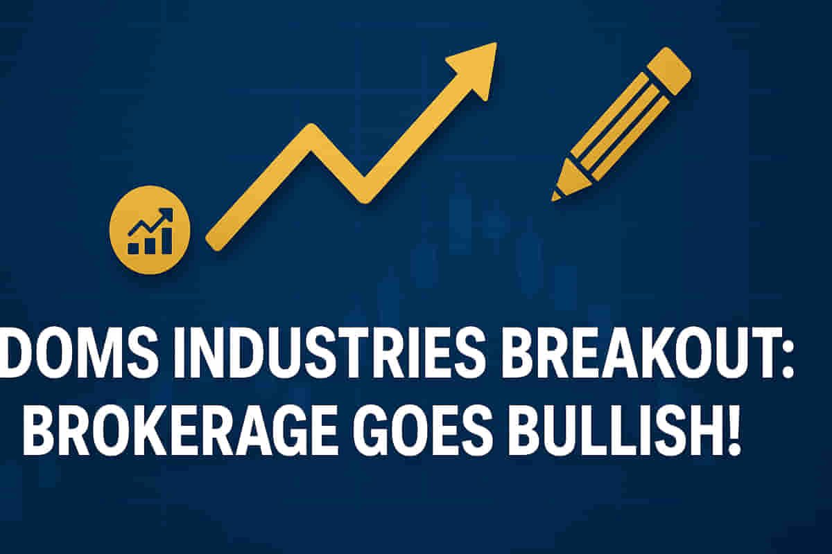 DOMS Industries Stock Surges: Brokerage Initiates 'BUY' with Stunning 30% Upside Target!