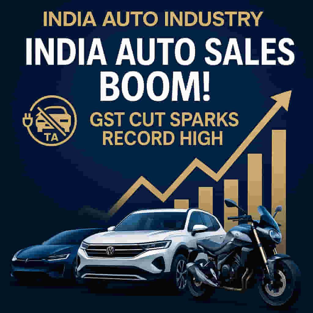 India's Auto Sales Hit Record Highs! GST Cut Sparks Unprecedented Boom – Are You Ready for the Ride?