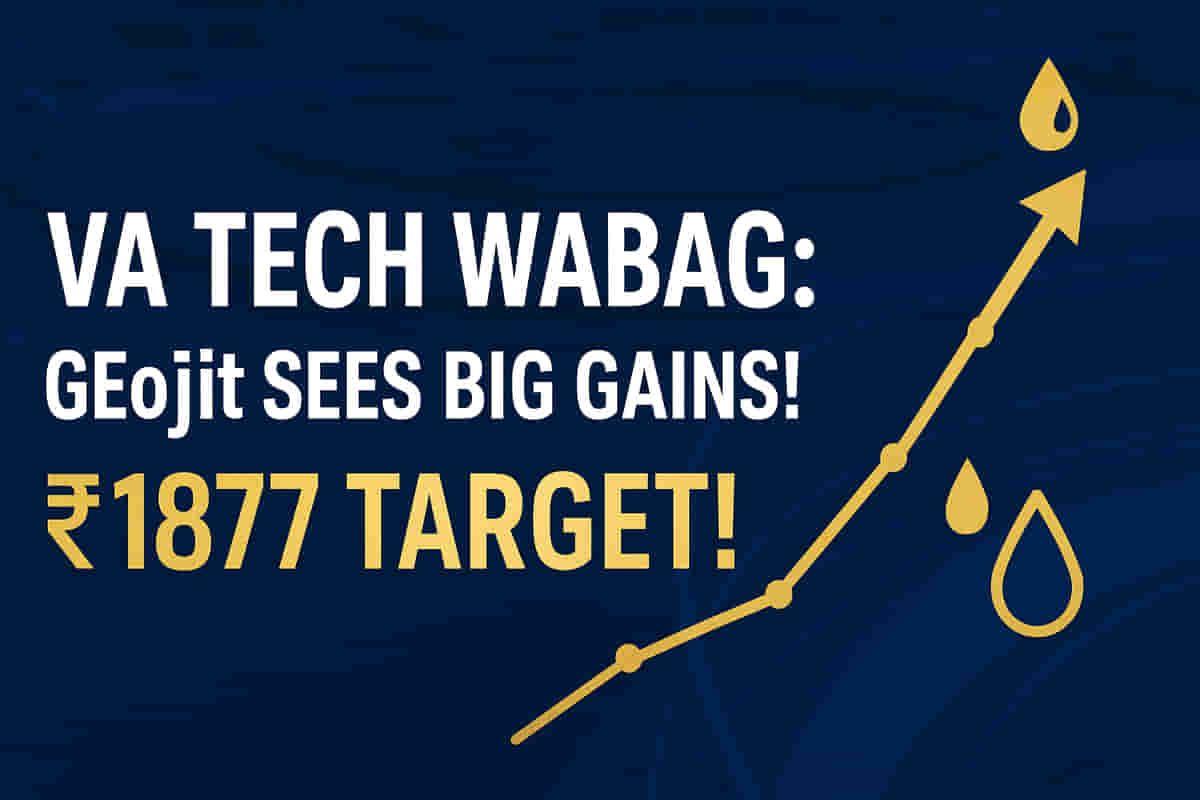 VA Tech Wabag Stock Surges on Geojit's BUY Call! Unveiling the ₹1877 Target Price Secret
