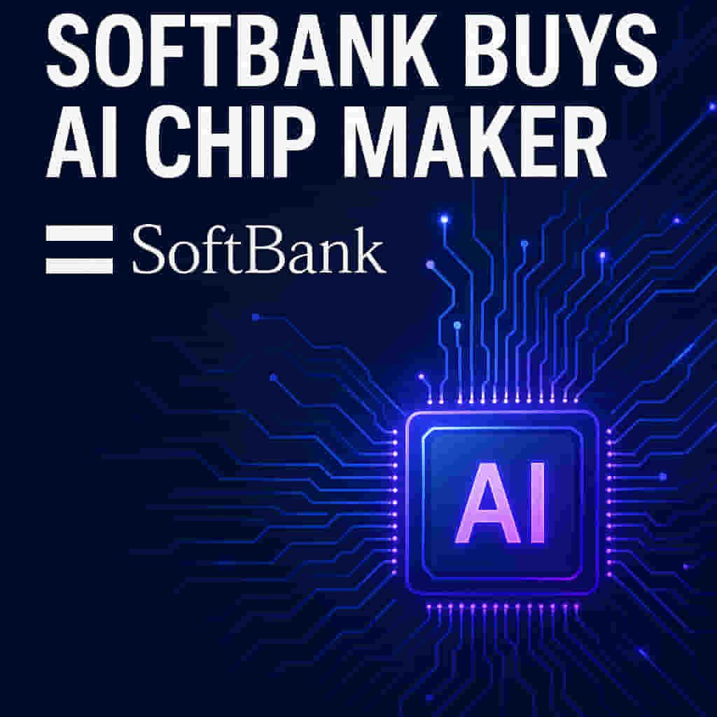 ਸੌਫਟਬੈਂਕ ਦਾ $6.5 ਬਿਲੀਅਨ AI ਚਿੱਪ ਬਲਿਟਜ਼: ਐਮਪੀਅਰ ਕੰਪਿਊਟਿੰਗ ਨੂੰ ਇਤਿਹਾਸਕ ਸੌਦੇ ਵਿੱਚ ਪ੍ਰਾਪਤ ਕੀਤਾ!