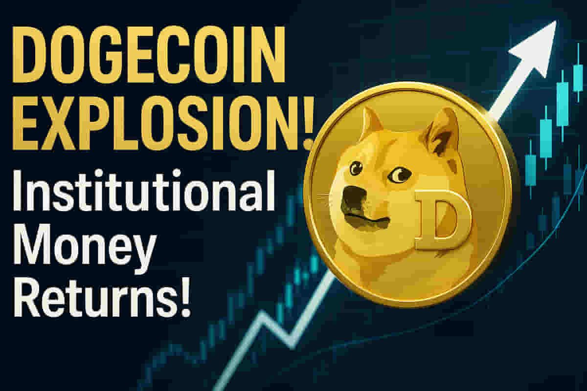ਡੌਜਕੋਇਨ 'ਚ ਧਮਾਕਾ: ਭਾਰੀ ਵਾਲੀਅਮ ਦੇ ਵਾਧੇ ਨਾਲ 8% ਰੈਲੀ, ਸੰਸਥਾਵਾਂ (Institutions) ਦੀ ਵਾਪਸੀ!