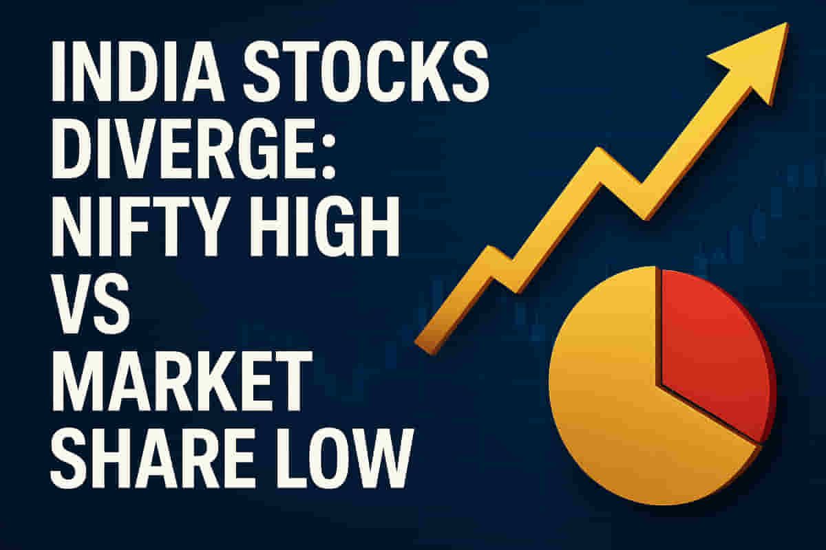 Nifty Hits New Highs, But India's Global Market Share Plummets! Is This A Trap?