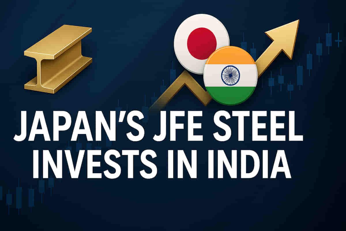 ਭਾਰੀ ਇੰਡੀਆ ਸਟੀਲ ਡੀਲ: ਜਾਪਾਨ ਦੀ JFE ਸਟੀਲ ₹15,750 ਕਰੋੜ JSW JV ਵਿੱਚ ਲਗਾਏਗੀ, ਮਾਰਕੀਟ 'ਤੇ ਕਬਜ਼ਾ ਕਰਨ ਲਈ ਤਿਆਰ!