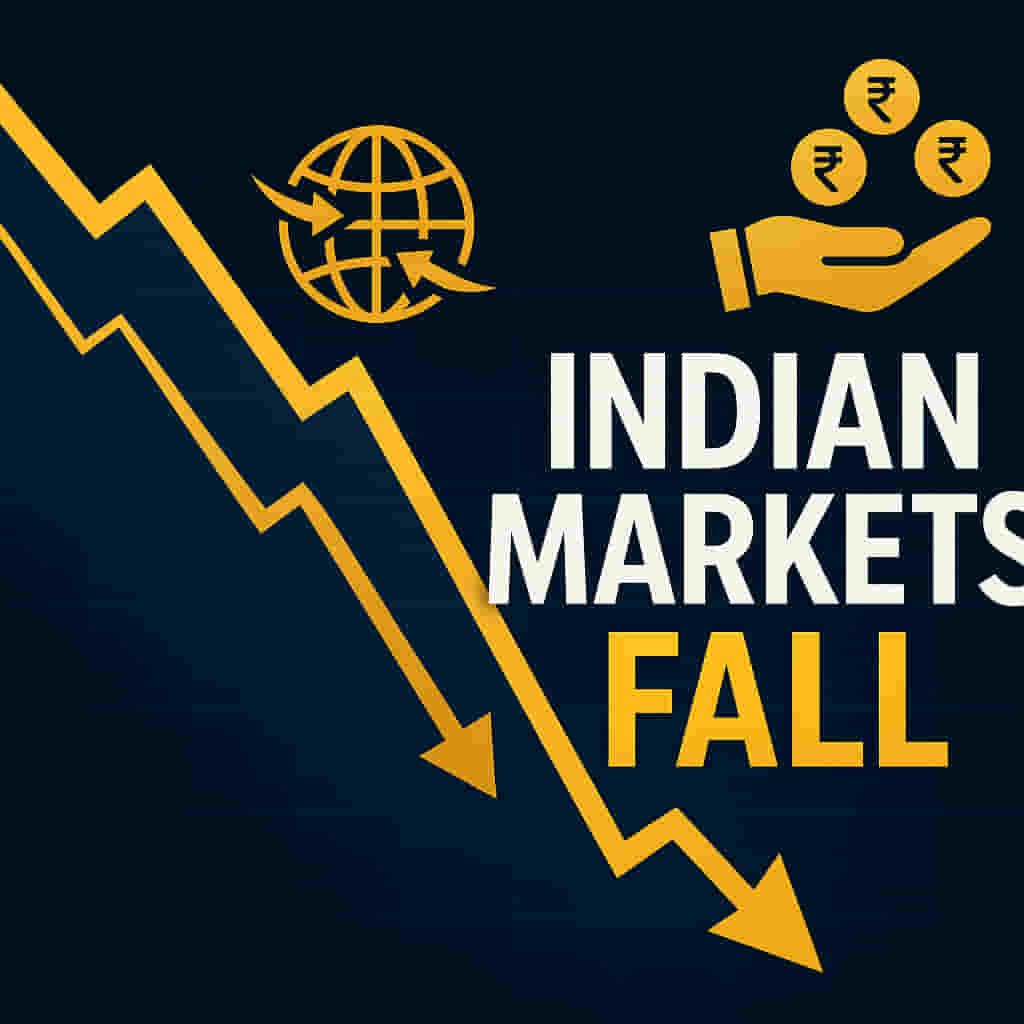 Indian Markets Waver: Sensex and Nifty End Lower Amid Foreign Fund Outflows and Profit-Taking
