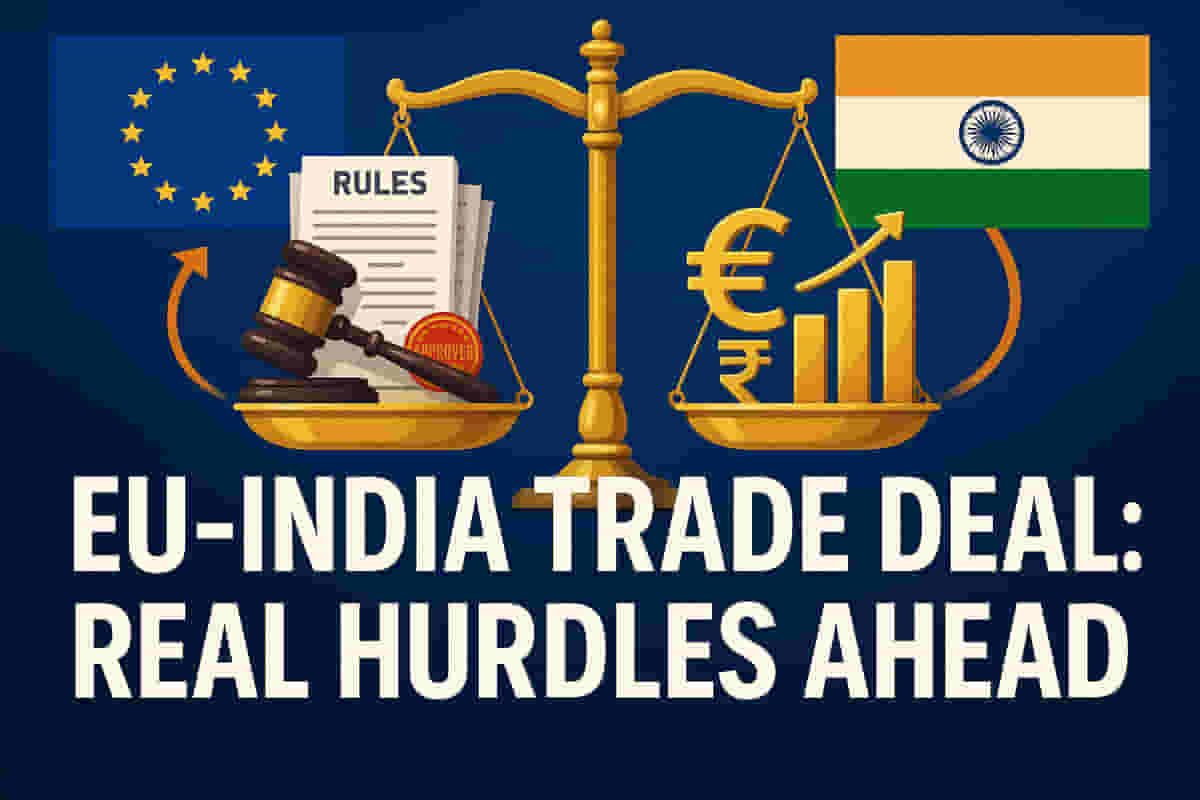 EU-ਭਾਰਤ ਵਪਾਰ ਸੌਦਾ ਆ ਰਿਹਾ ਹੈ: ਭਾਰਤੀ ਕਾਰੋਬਾਰਾਂ ਲਈ ਸਿਰਫ਼ ਘੱਟ ਟੈਰਿਫ ਕਿਉਂ ਕਾਫ਼ੀ ਨਹੀਂ!