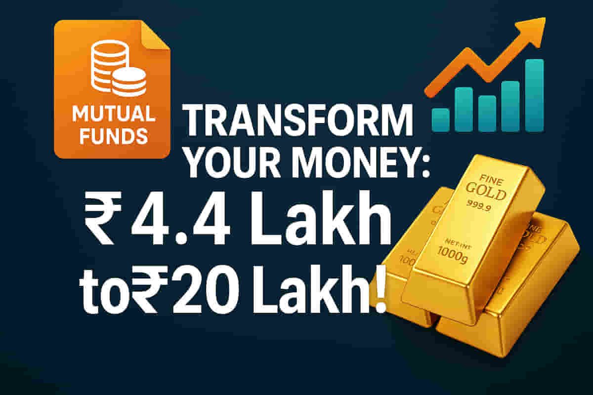₹4.4 ਲੱਖ ਨੂੰ ₹20 ਲੱਖ ਬਣਾਓ: ਸਮਾਰਟ ਨਿਵੇਸ਼ ਨਾਲ ਦੌਲਤ ਨੂੰ ਅਨਲੌਕ ਕਰੋ!