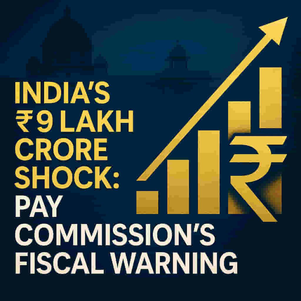 ₹9 ਲੱਖ ਕਰੋੜ ਦਾ ਵੱਡਾ ਝਟਕਾ: 8ਵਾਂ ਪੇਅ ਕਮਿਸ਼ਨ ਭਾਰਤ ਦੇ ਵਿੱਤ 'ਤੇ ਪਾਏਗਾ ਭਾਰ!