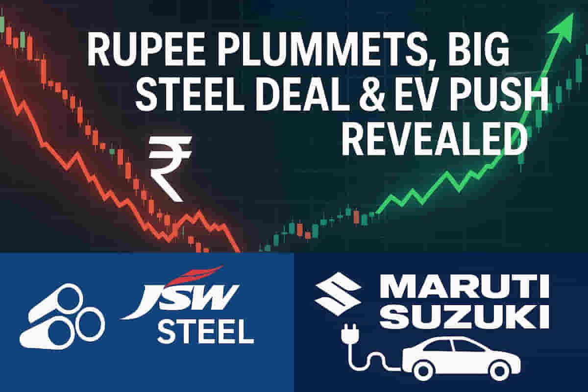 Rupee Crashes to Record Low! JSW Steel Joins Forces with JFE for Mega ₹15,750 Cr Deal – What Investors Need to Know NOW!
