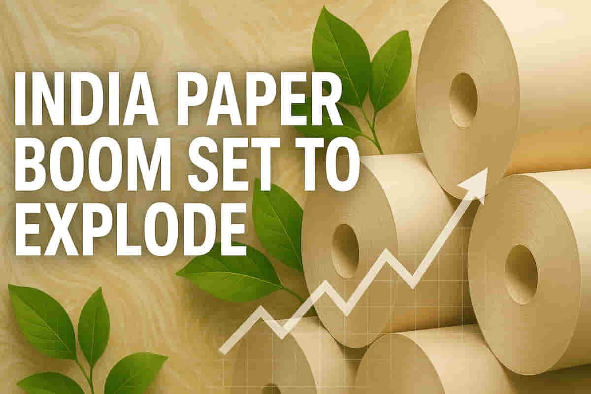 ਭਾਰਤ ਦਾ ਪੇਪਰ ਉਦਯੋਗ ਬੂਮ 'ਤੇ: 2030 ਤੱਕ ਉਤਪਾਦਨ ਵਿੱਚ 33% ਦਾ ਵੱਡਾ ਵਾਧਾ!