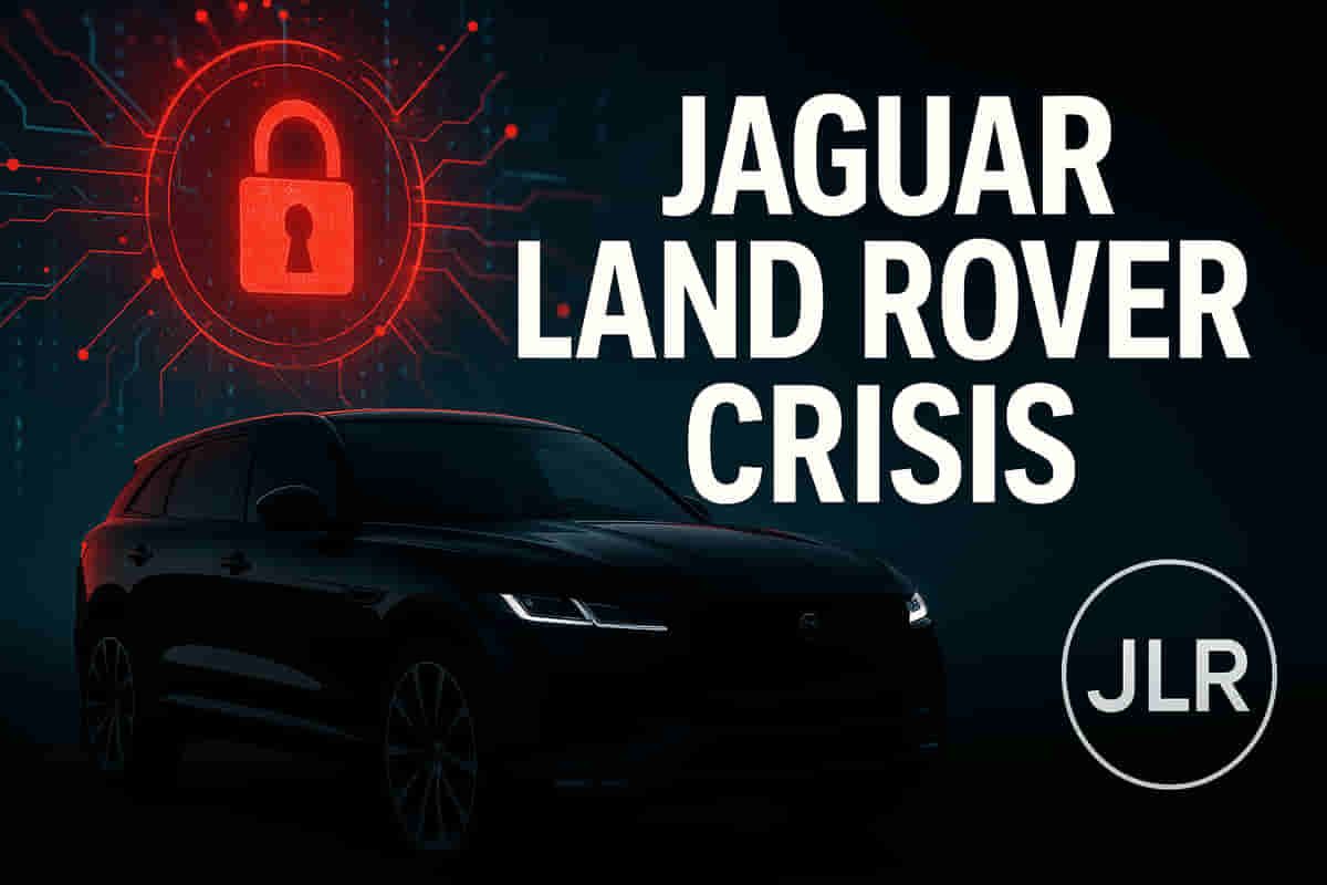 புதிய JLR பாஸ் நெருக்கடியில்: சைபர் தாக்குதலால் உற்பத்தி நிறுத்தம் & முக்கிய வடிவமைப்பாளர் நீக்கம்!
