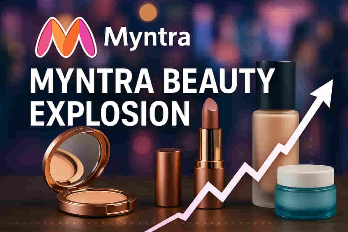 Myntra's Beauty Powerhouse: 20% Sales Surge Fueled by Gen Z & Global Brands!