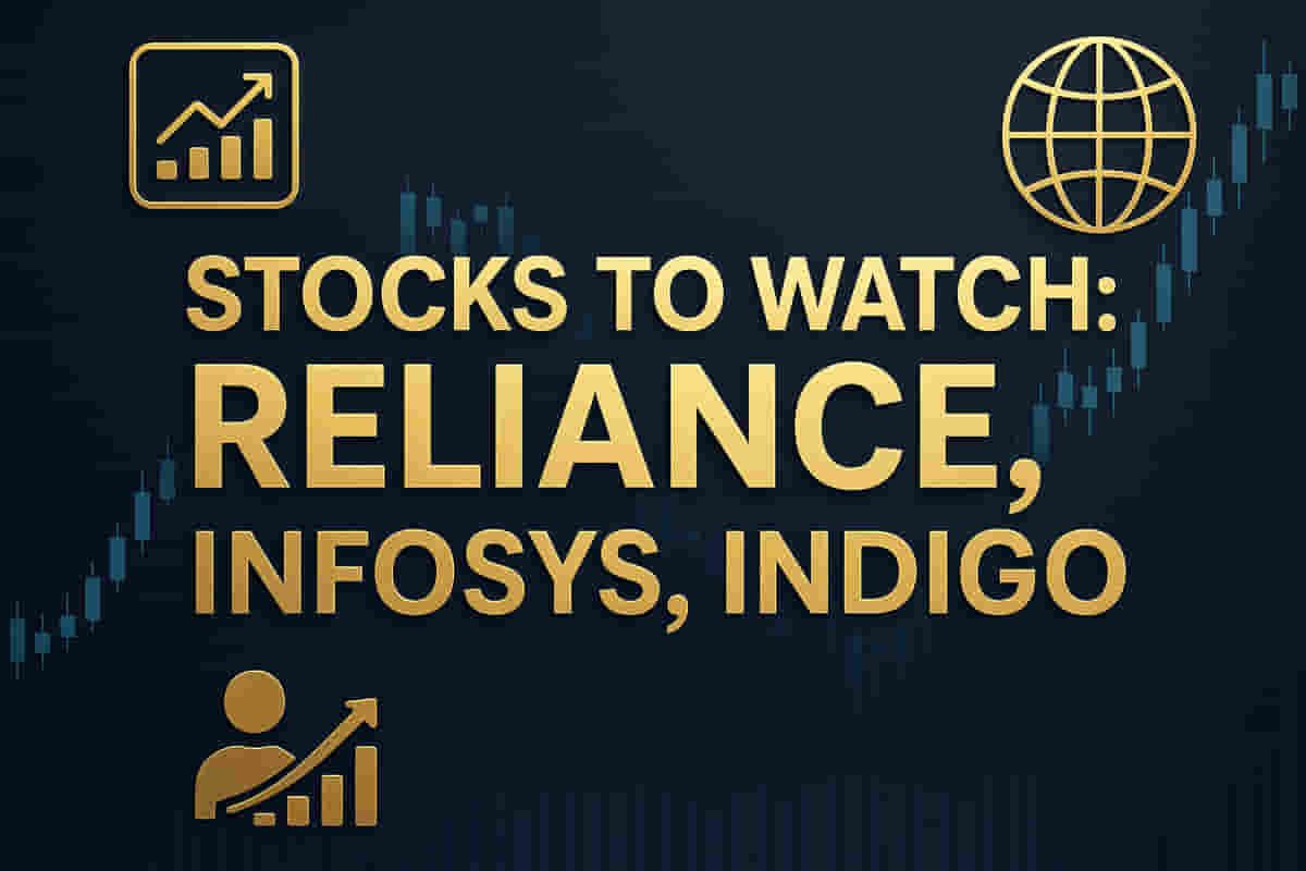 ਫੋਕਸ ਵਿੱਚ ਸਟਾਕ: ਰਿਲਾਇੰਸ, ਇਨਫੋਸਿਸ, ਜੇਐਸਡਬਲਿਊ ਸਟੀਲ & ਹੋਰ - ਭਾਰਤ ਮਿਸ਼ਰਤ ਬਾਜ਼ਾਰ ਦੀ ਸ਼ੁਰੂਆਤ ਵੱਲ!