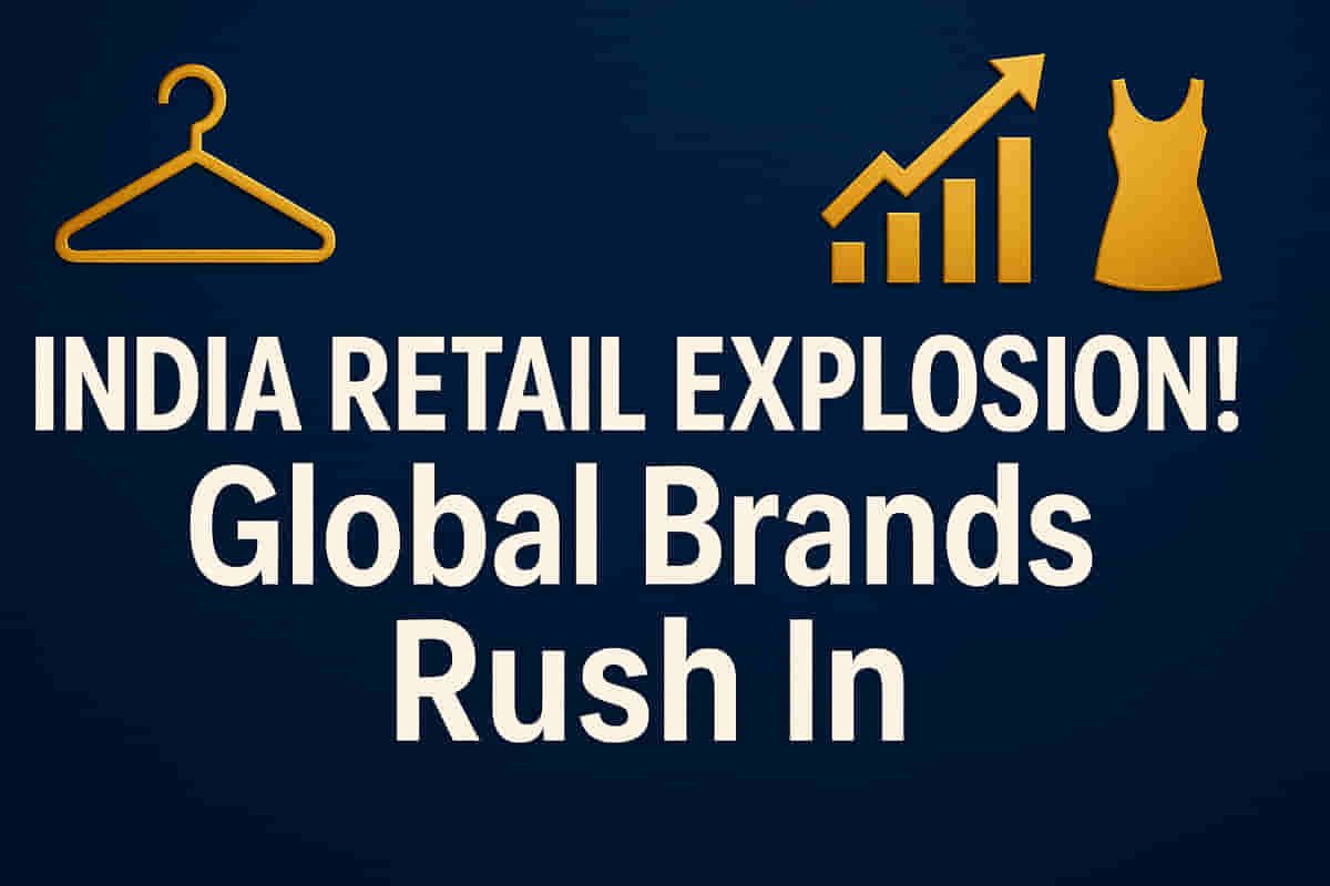 India's Retail Frenzy: Global Fashion Giants Descend Amidst Soaring Affluence!