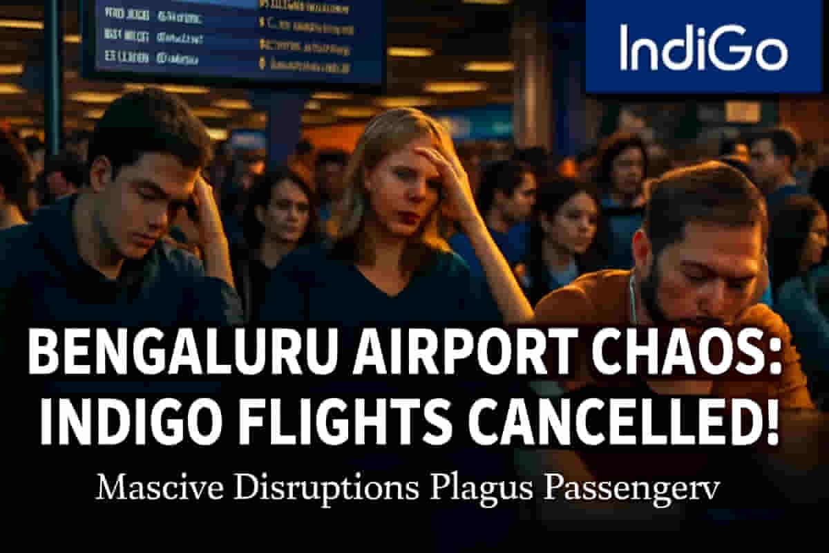 IndiGo's Bengaluru Nightmare: 73 Flights Cancelled in a Day! Passengers Protest Amidst Airport Chaos - What's Going On?
