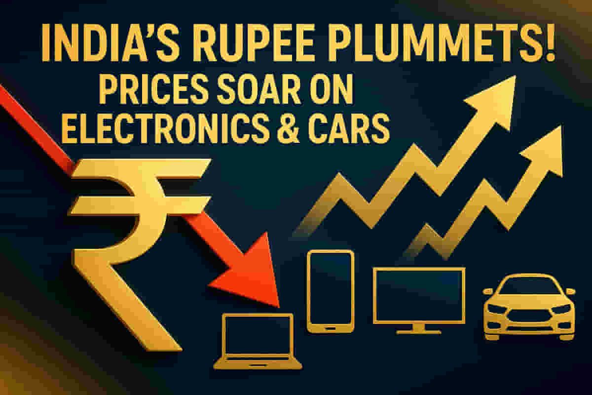 Rupee Crash Sparks Price Hike Fears: Your Electronics, Cars & Beauty Buys Set to Get Costlier!