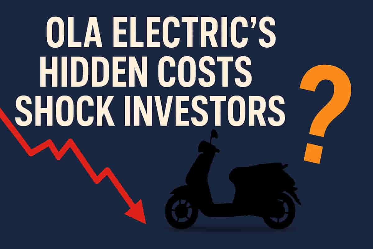 ओला इलेक्ट्रिक का गुप्त लाभ बढ़ाने का तरीका? छिपे हुए खर्चों से निवेशकों में रोष, शेयर में भारी गिरावट!