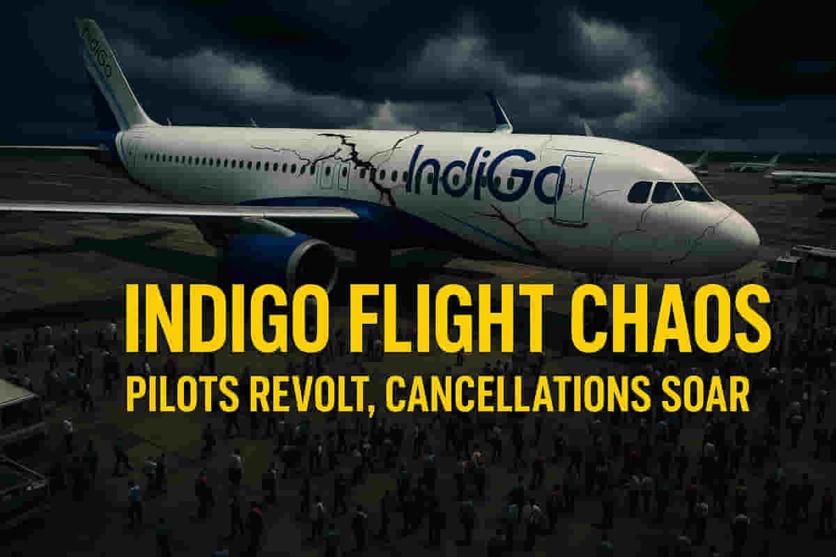 ਇੰਡੀਗੋ ਵਿੱਚ ਪਾਇਲਟਾਂ ਦਾ ਵਿਦਰੋਹ! FIP ਦੇ ਹੈਰਾਨ ਕਰਨ ਵਾਲੇ ਦੋਸ਼ਾਂ ਦੌਰਾਨ ਸੈਂਕੜੇ ਫਲਾਈਟਾਂ ਰੱਦ