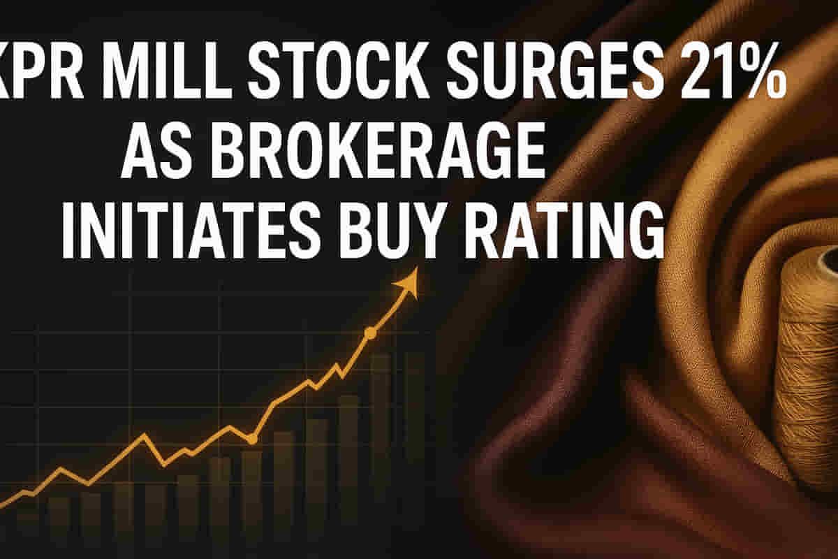 Brokerage JM Financial Sees Huge Potential: KPR Mill Stock to Surge 21%? Target Price Revealed!