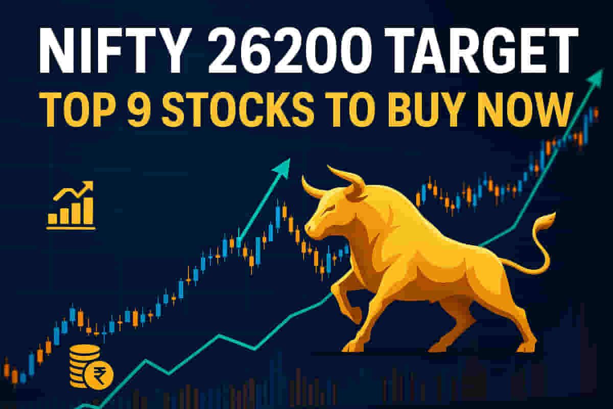 Nifty Eyes 26200 Amid Volatility! Top 9 Stocks Analysts Are Betting On For BIG Short-Term Gains