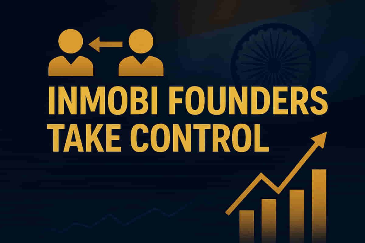 ਇਨਮੋਬੀ ਦੇ ਫਾਊਂਡਰਜ਼ SoftBank ਤੋਂ ਬਹੁਮਤ ਕੰਟਰੋਲ ਹਾਸਲ ਕਰਦੇ ਹਨ, ਭਾਰਤ IPO ਲਈ ਤਿਆਰ!