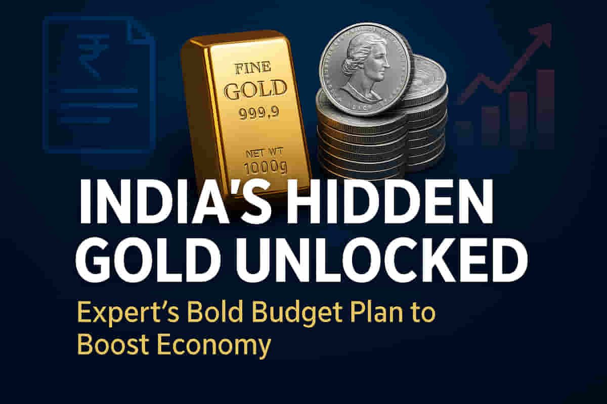 ਭਾਰਤ ਦਾ ਲੁਕਿਆ ਹੋਇਆ ਸੋਨਾ: ਟ੍ਰਿਲੀਅਨ ਨੂੰ ਅਨਲੌਕ ਕਰਨ ਲਈ ਮਾਹਰ ਦਾ 'ਆਊਟ-ਆਫ-ਦ-ਬਾਕਸ' ਬਜਟ ਪਲਾਨ!