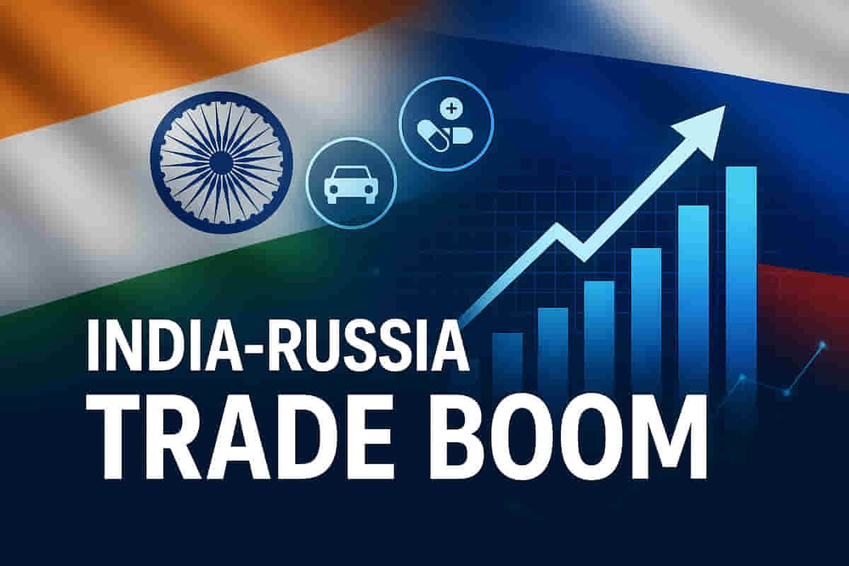 ਪੁਤਿਨ ਦੀ ਭਾਰਤ ਫੇਰੀ: ਵਪਾਰ ਵਿੱਚ ਵੱਡਾ ਉਛਾਲ ਆਵੇਗਾ? ਮੁੱਖ ਖੇਤਰਾਂ ਨੂੰ ਨਿਰਯਾਤ ਵਿੱਚ ਵੱਡੀ ਬੜ੍ਹਤ ਦੀ ਉਮੀਦ!