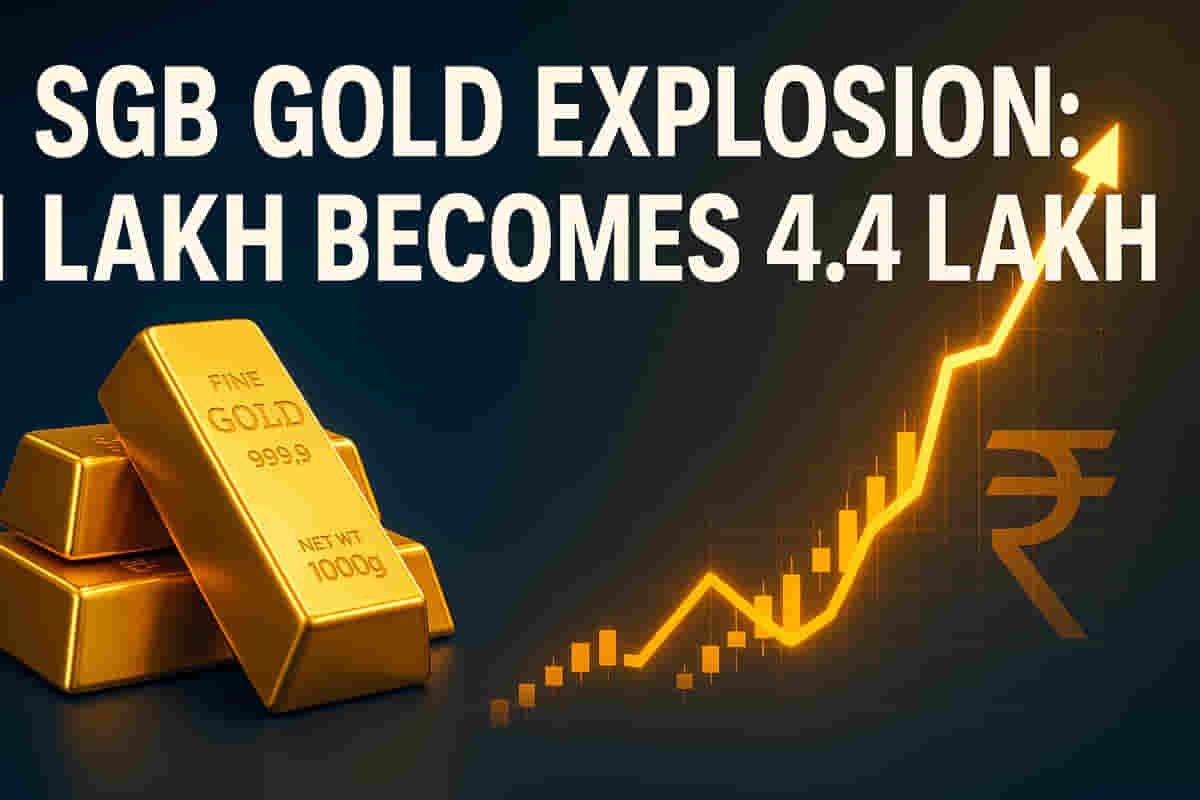 ਹੈਰਾਨੀਜਨਕ! 8 ਸਾਲਾਂ ਵਿੱਚ ₹1 ਲੱਖ ਦੇ ਗੋਲਡ ਬਾਂਡ ₹4.4 ਲੱਖ ਤੋਂ ਵੱਧ ਹੋ ਗਏ! RBI ਨੇ ਕੀਤਾ ਵੱਡਾ ਐਲਾਨ!