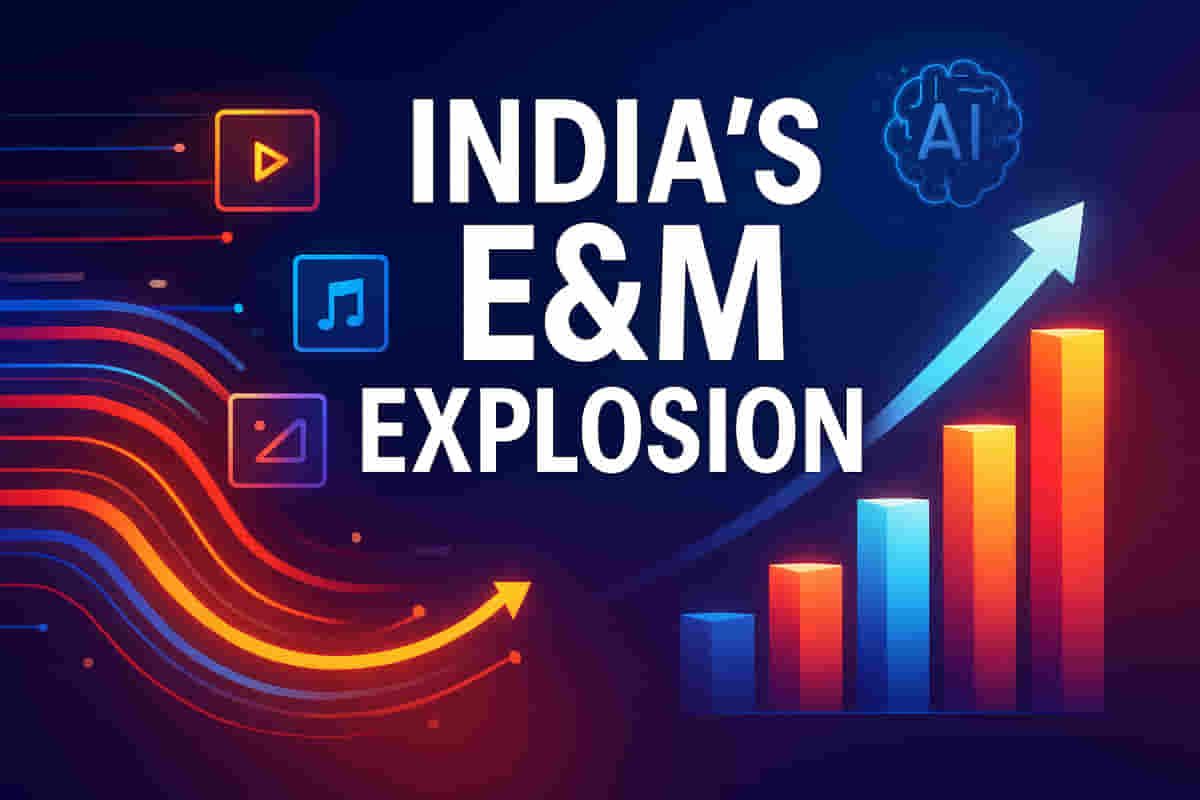 India's Entertainment & Media Sector Set to Skyrocket: PwC Forecasts Massive Growth Outpacing Global Peers!