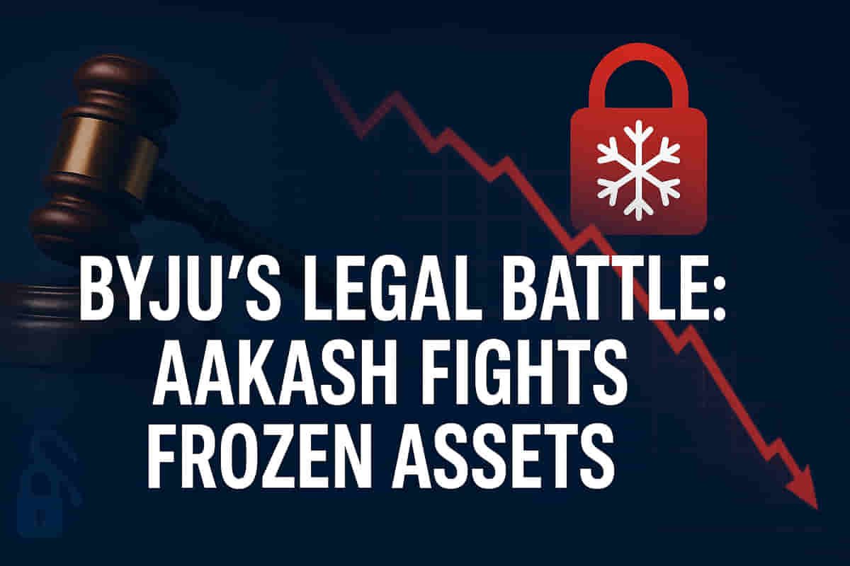 ਬਾਈਜੂ ਦਾ ਸਾਮਰਾਜ ਸੰਕਟ ਵਿੱਚ: QIA ਦੇ $235M ਦਾਅਵੇ ਦਰਮਿਆਨ ਆਕਾਸ਼ ਰਾਈਟਸ ਇਸ਼ੂ 'ਤੇ ਕਾਨੂੰਨੀ ਫ੍ਰੀਜ਼!