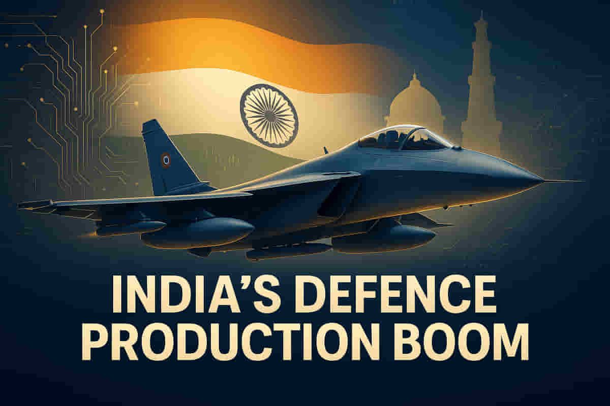 ਭਾਰਤ ਦੀ ਡਿਫੈਂਸ ਅੰਬੀਸ਼ਨ ਭੜਕੀ: ₹3 ਟ੍ਰਿਲੀਅਨ ਟਾਰਗੇਟ, ਵੱਡੇ ਆਰਡਰ ਤੇ ਸਟਾਕਸ ਉੱਡਣ ਲਈ ਤਿਆਰ!