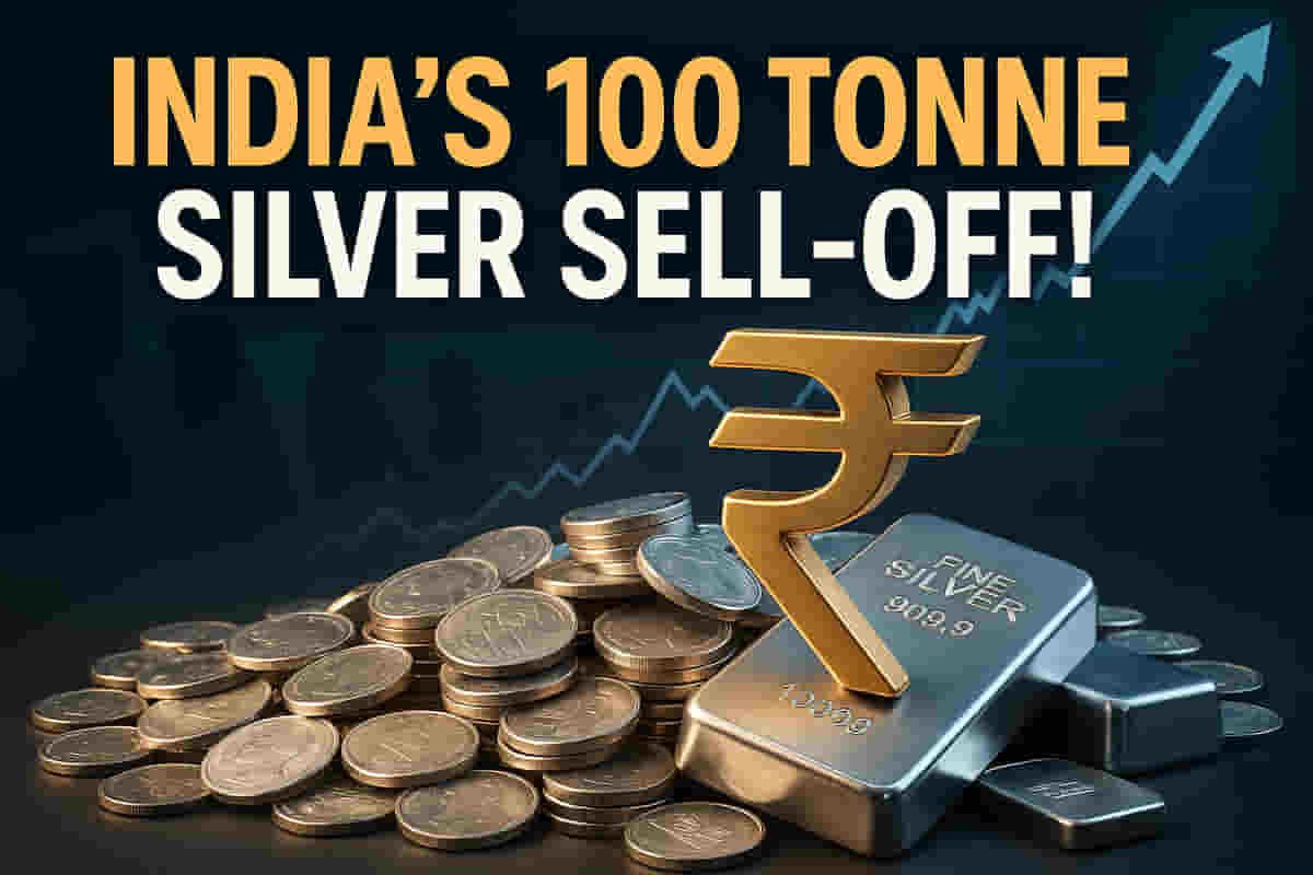 રેકોર્ડ ચાંદીનું વેચાણ! ભાવ આસમાને પહોંચતાં ભારતીયોએ એક અઠવાડિયામાં 100 ટન વેચી - નફો કમાવવાની ધમાલ?