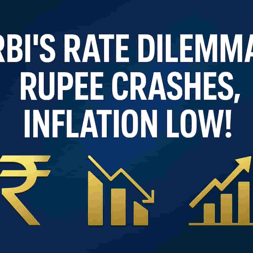 ரிசர்வ் வங்கியின் வட்டி விகித புதிர்: பணவீக்கம் குறைவு, ரூபாய் சரிவு – இந்திய சந்தைகளுக்கு அடுத்து என்ன?