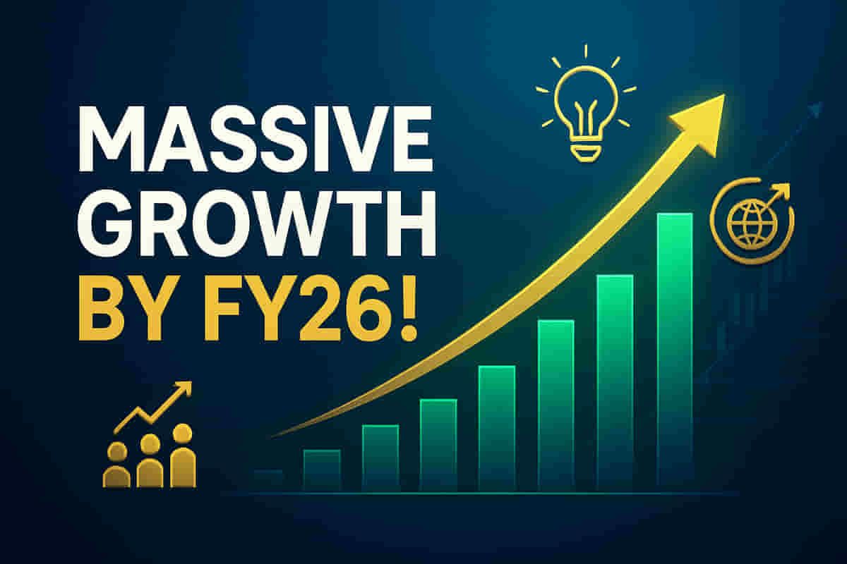 मोठी वाढ अपेक्षित आहे? कंपनी FY26 पर्यंत उद्योगाच्या दुप्पट गतीने वाढण्याचा विश्वास आहे - गुंतवणूकदार पाहत असलेले धाडसी अनुमान!