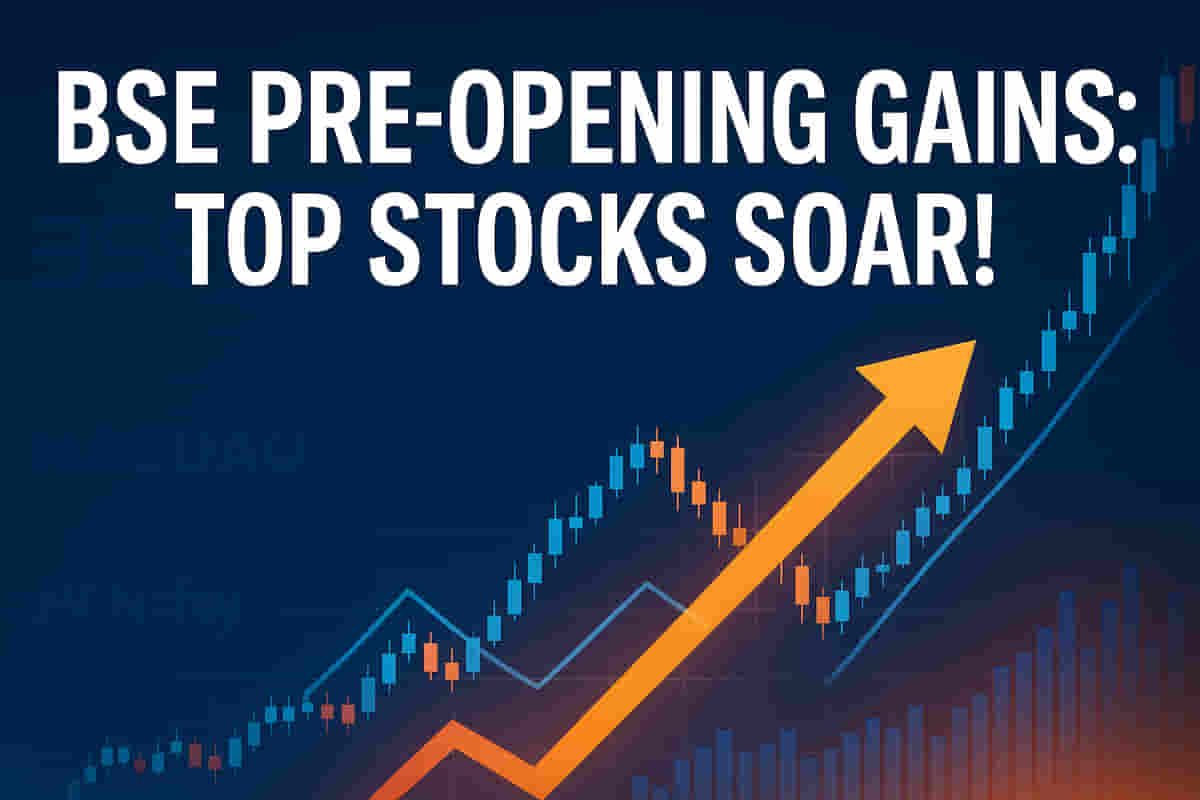 BSE Pre-Opening Frenzy: Top Stocks Surge on Deals & Offers - Discover Why!