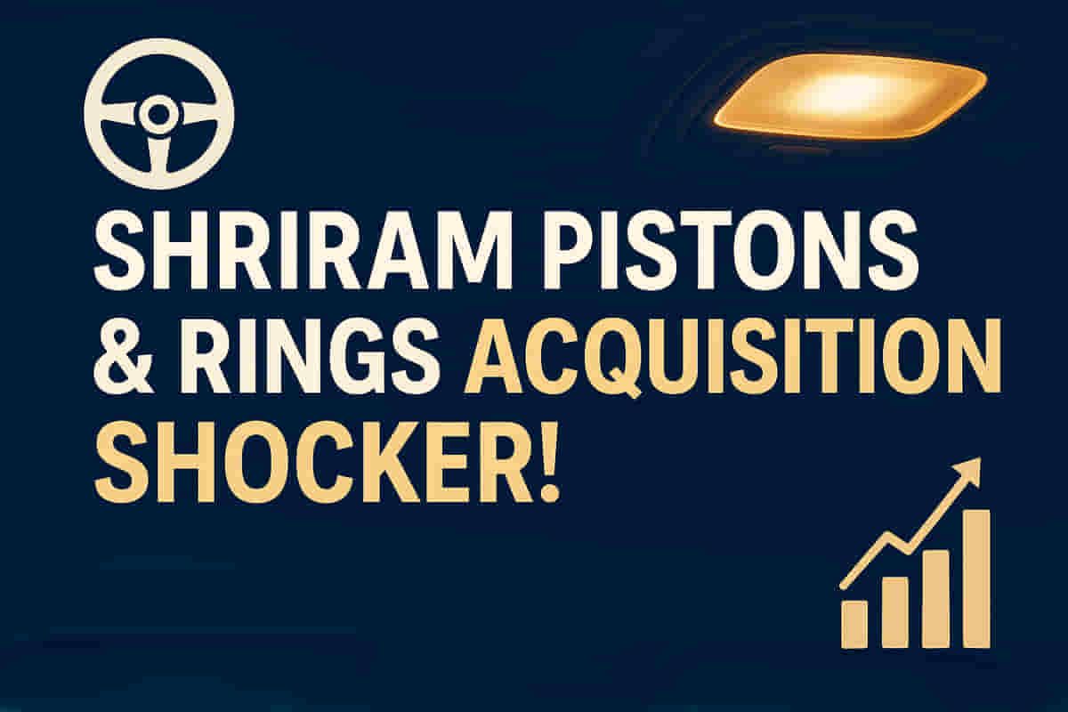 Shocking Acquisition! Shriram Pistons & Rings Stock Skyrockets Near Record High After Major Deal!