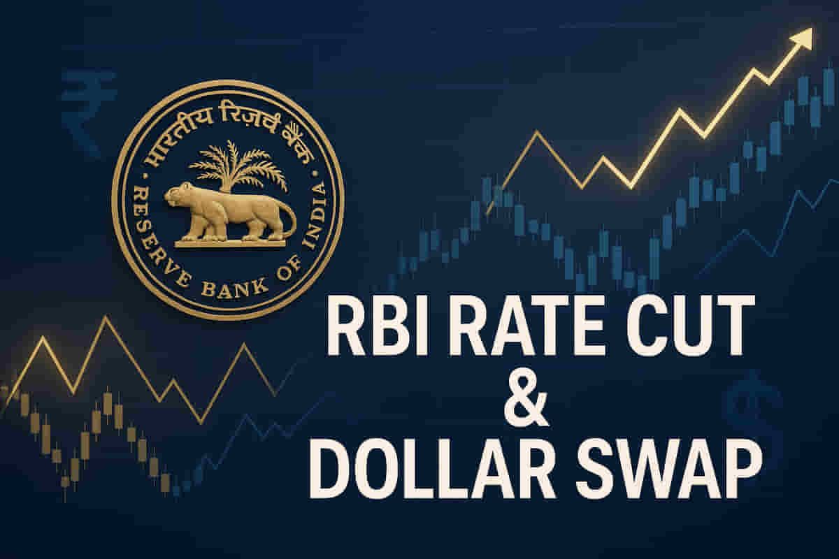 RBI రేట్లు తగ్గించింది! ₹1 లక్ష కోట్లు OMO & $5 బిలియన్ డాలర్ స్వాప్ – మీ డబ్బుపై ప్రభావం!