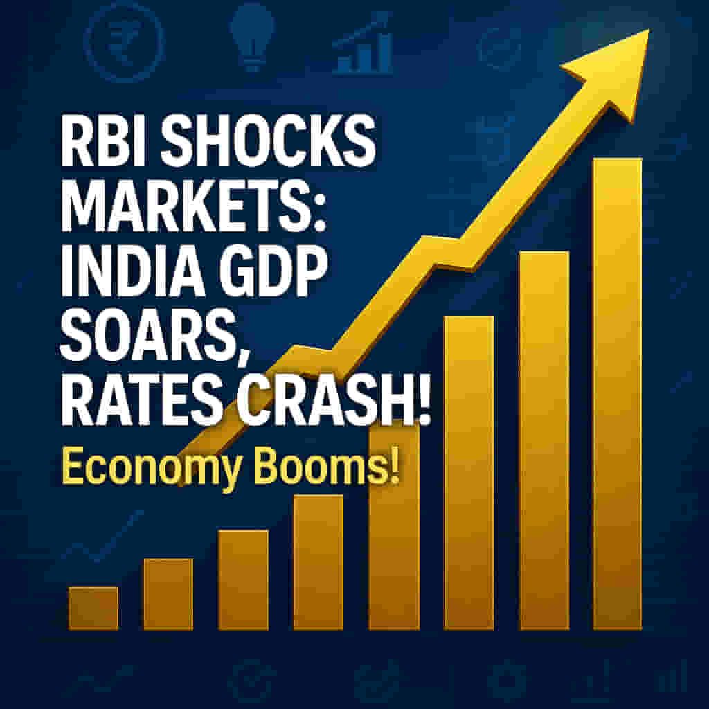 RBI ਨੇ ਬਾਜ਼ਾਰਾਂ ਨੂੰ ਹੈਰਾਨ ਕਰ ਦਿੱਤਾ: ਭਾਰਤ ਦਾ GDP ਅਨੁਮਾਨ 7.3% ਤੱਕ ਪਹੁੰਚਿਆ, ਦਰਾਂ ਵਿੱਚ ਕਟੌਤੀ!