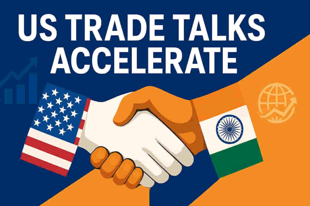 યુએસ વેપાર ટીમ આવતા અઠવાડિયે ભારતમાં: શું ભારત મહત્વપૂર્ણ ટેરિફ ડીલ સીલ કરી શકે છે અને નિકાસને વેગ આપી શકે છે?