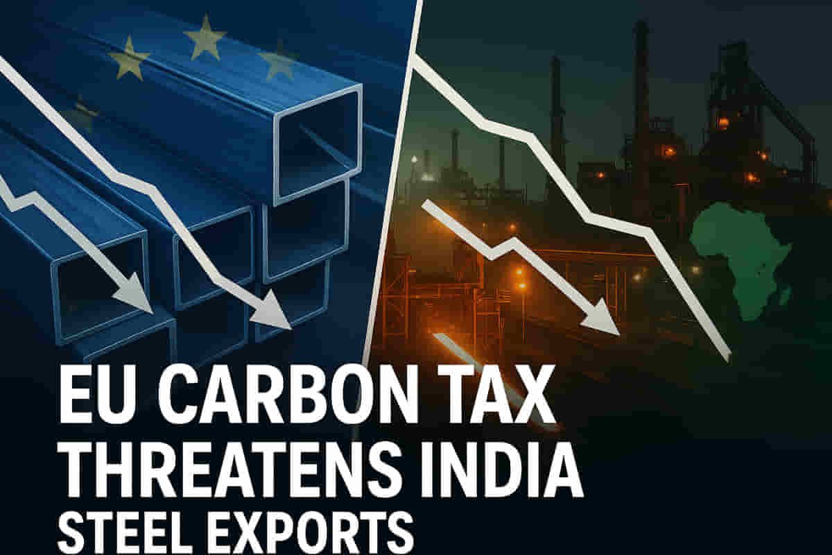 ஐரோப்பாவின் பசுமை வரி அதிர்ச்சி: இந்திய எஃகு ஏற்றுமதிகள் தத்தளிப்பு, ஆலைகள் புதிய சந்தைகளைத் தேடுகின்றன!