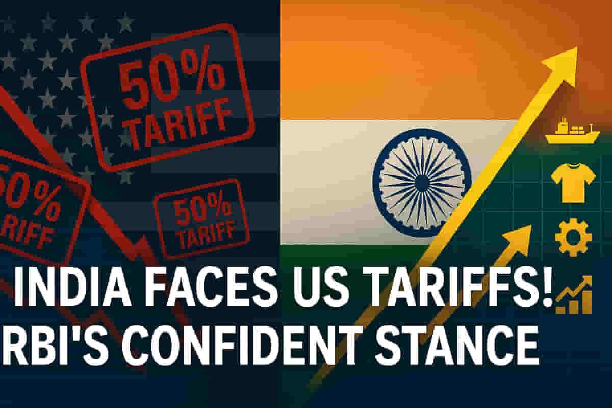 US Tariffs मुळे भारतीय निर्यातीला मोठा धक्का! RBI गव्हर्नरंचे 'किरकोळ परिणाम' व संधीवर आश्चर्यकारक मत!