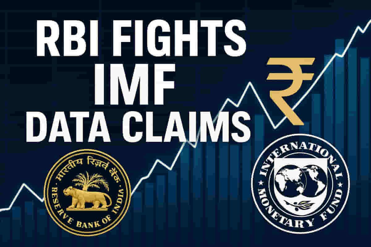 आईएमएफ डेटा शॉक? आरबीआई ने किया जोरदार जवाब: भारत की ग्रोथ और रुपया जांच के दायरे में!