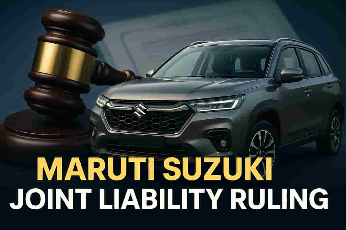Court Shocks Maruti Suzuki: Manufacturer Now Equally Liable for Car Defects Under Warranty!
